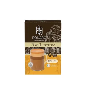 کافی میکس 3 در 1 اینتنسو با شکر قهوه ای رونارو - 20 گرم بسته 12 عددی