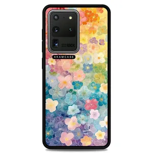 AKAM AMC-WSGS20U-FLOWERS-27 Cover For Samsung Galaxy S20 Ultra