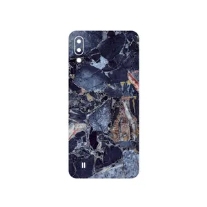 MAHOOT Broken black marble Cover Sticker for Samsung Galaxy M10
