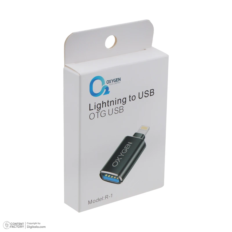 عکس شماره 3 : مبدل لایتنینگ به usb اکسیژن مدل r-1