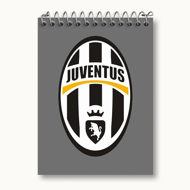 دفتر یادداشت 50 برگ خندالو مدل باشگاه یوونتوس Juventus کد 2013