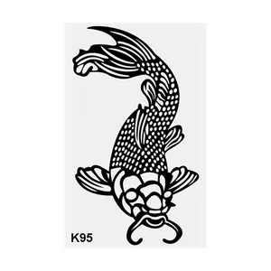 شابلون طرح ماهی کد K95