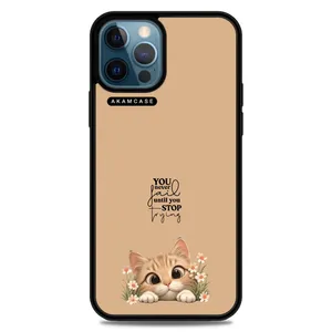 AKAM AMC-WA12PROMAX-ANIMALS QOUTES-17 Cover For Apple iPhone 12 Pro Max