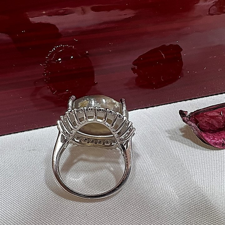 انگشتر نقره زنانه مدل شجر بهاری کد glsr-26800