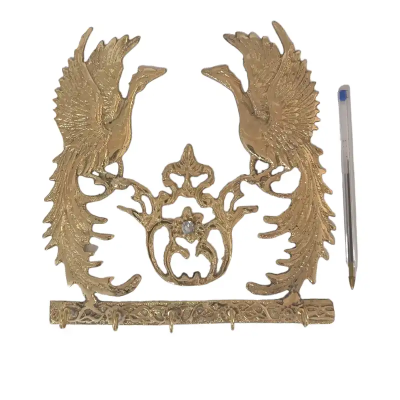 جاکلیدی برنجی مدل سیمرغ کد H-2042