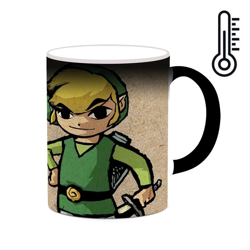 ماگ حرارتی کاکتی مدل بازی زلدا The Legend Of Zeldaː The Wind Waker کد mgh31022