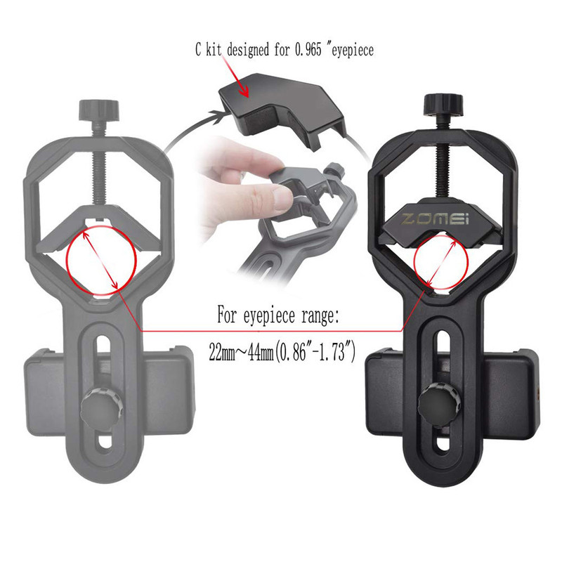 آداپتور اتصال تلسکوپ زومی مدل Phone Scope Mount
