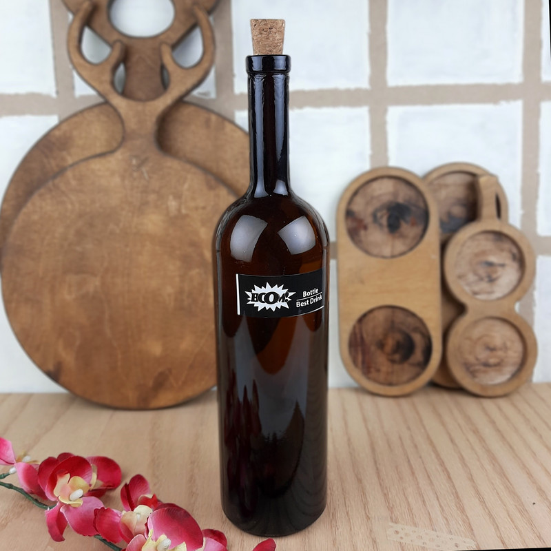 بطری روغن بوم مدل استوانه کد 1097 بطری روغن بوم مدل استوانه کد 1097