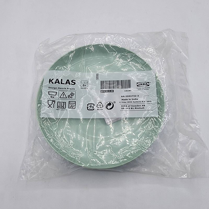 بشقاب غذاخوری ایکیا مدل KALAS AN31 بسته 6 عددی