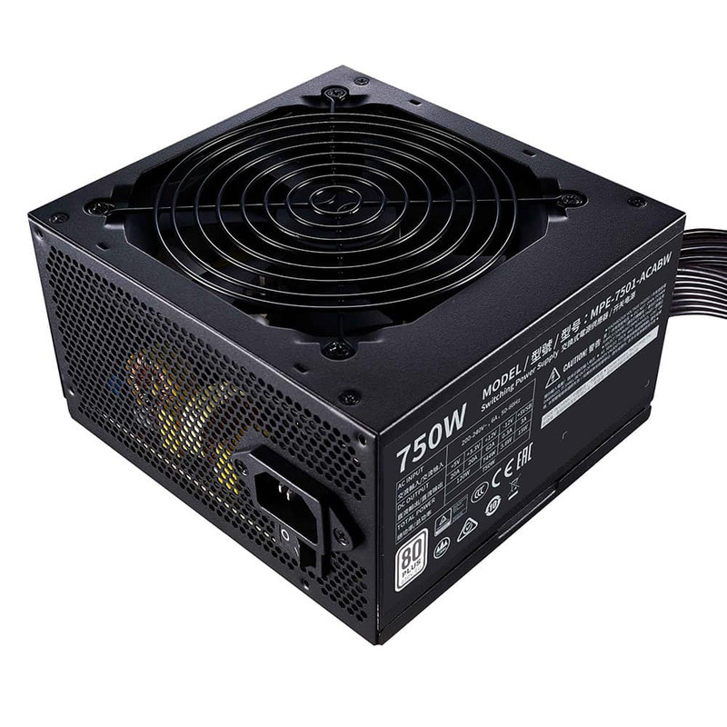منبع تغذیه کامپیوتر کولر مستر مدل MWE 750 WHITE - V2 2
