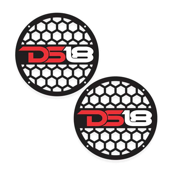 قاب میدرنج خودرو طرح دی اس 18 مدل 167 مناسب برای میدرنج 6 اینچ  بسته 2 عددی