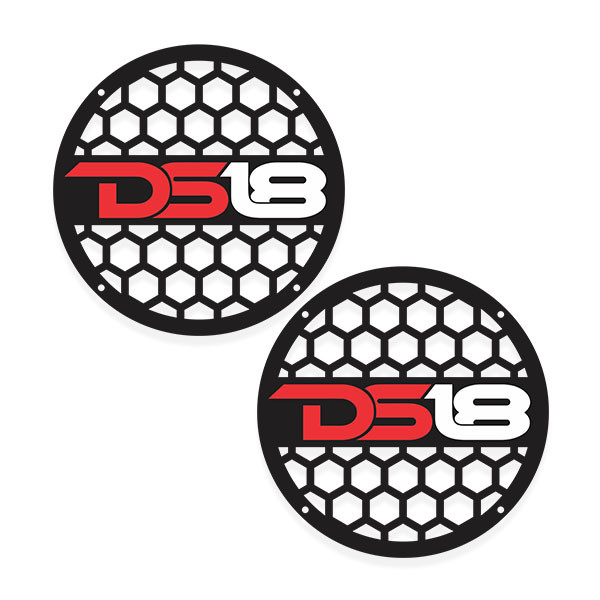 قاب میدرنج خودرو طرح دی اس 18 مدل 167 مناسب برای میدرنج 6 اینچ  بسته 2 عددی