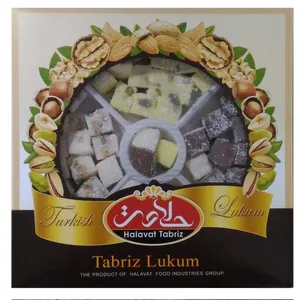لوکوم  چهار مغز  مخلوط حلاوت تبریز - 600 گرم