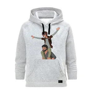 هودی زنانه مدل  Last of Us کد M177 رنگ طوسی