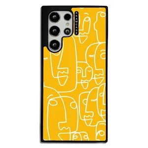 AKAM AMC-WSGS22U-YELLOW-2 Cover For Samsung Galaxy S21 Ultra