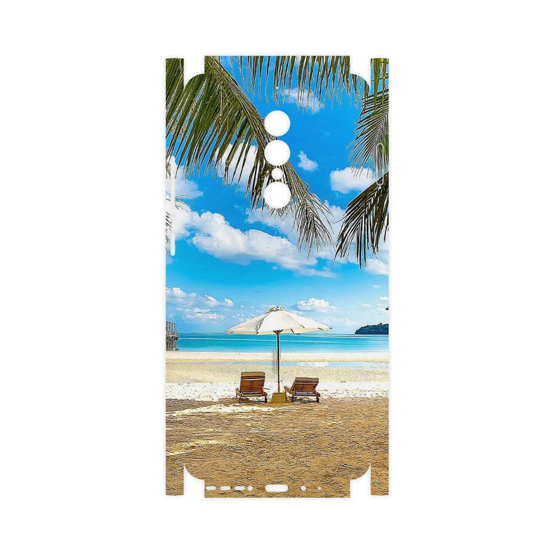 برچسب پوششی ماهوت مدل Beach-FullSkin مناسب برای گوشی موبایل جی ال ایکس Shahin