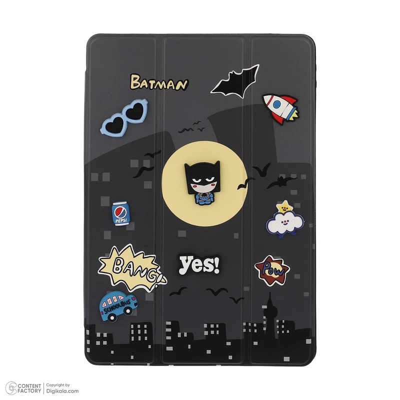 کیف کلاسوری دی کیس مدل Batman مناسب برای تبلت شیائومی Redmi Pad SE-11 Inch