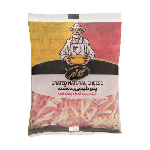 پنیر طبیعی رنده شده گودا و پستو قرمز کاله - 180 گرم