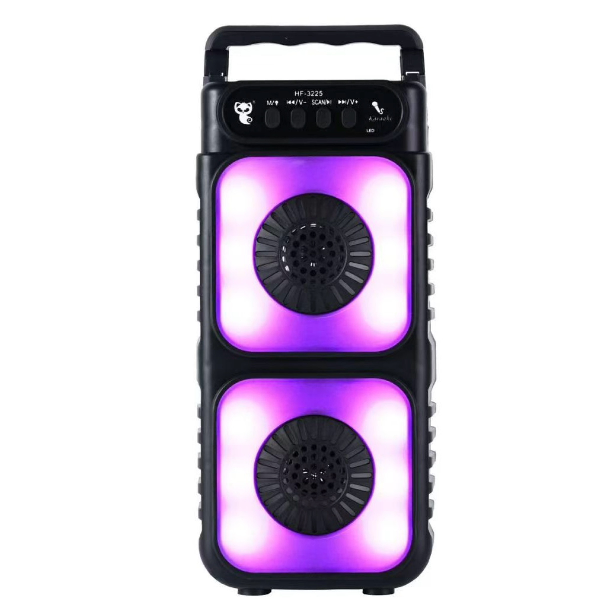 اسپیکر بلوتوثی قابل حمل ساند جت مدل HF-3225 اسپیکر بلوتوثی قابل حمل ساند جت مدل HF-3225