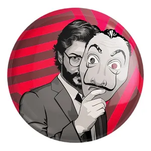 پیکسل خندالو طرح پروفسور سریال Money Heist کد 3238 مدل بزرگ