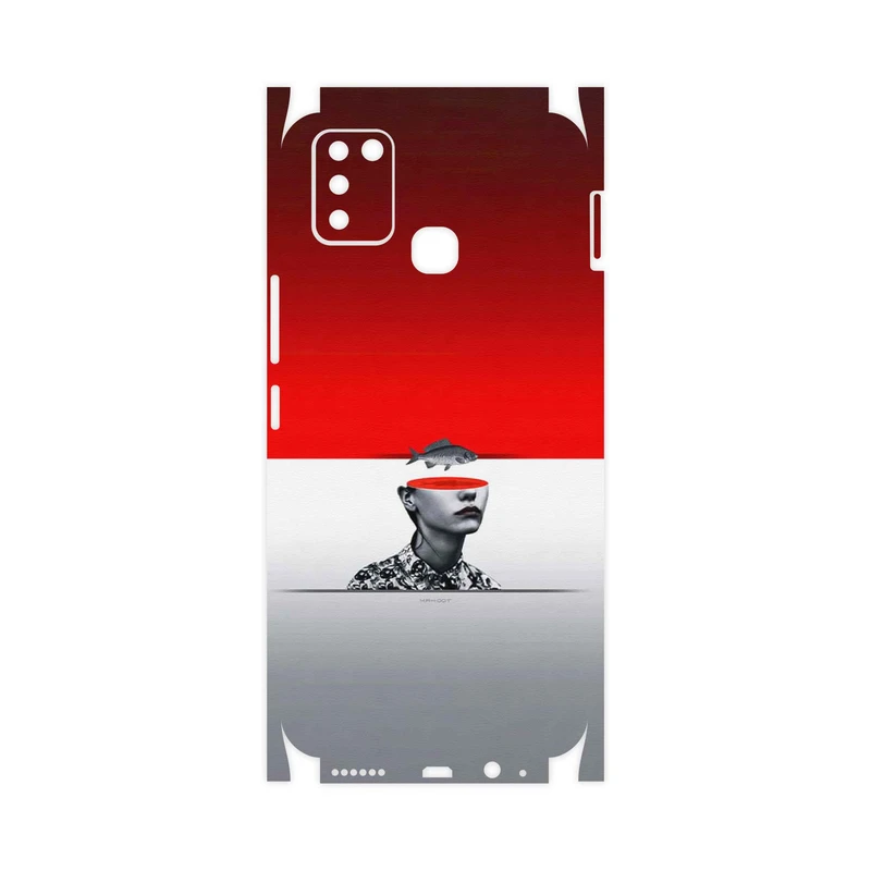 برچسب پوششی ماهوت مدل Collage of surreal Portrait of Women 1-FullSkin مناسب برای گوشی موبایل اینفینیکس Smart 6 X657B