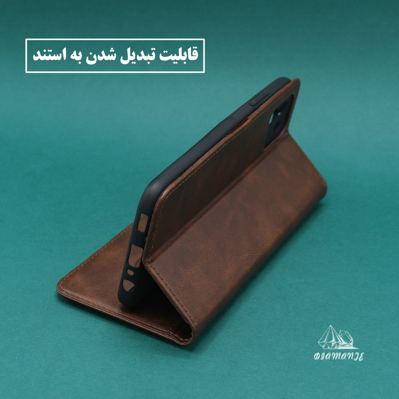 کیف کلاسوری دیامانته مدل Spark Gn مناسب برای گوشی موبایل اپل iPhone SE 2020
