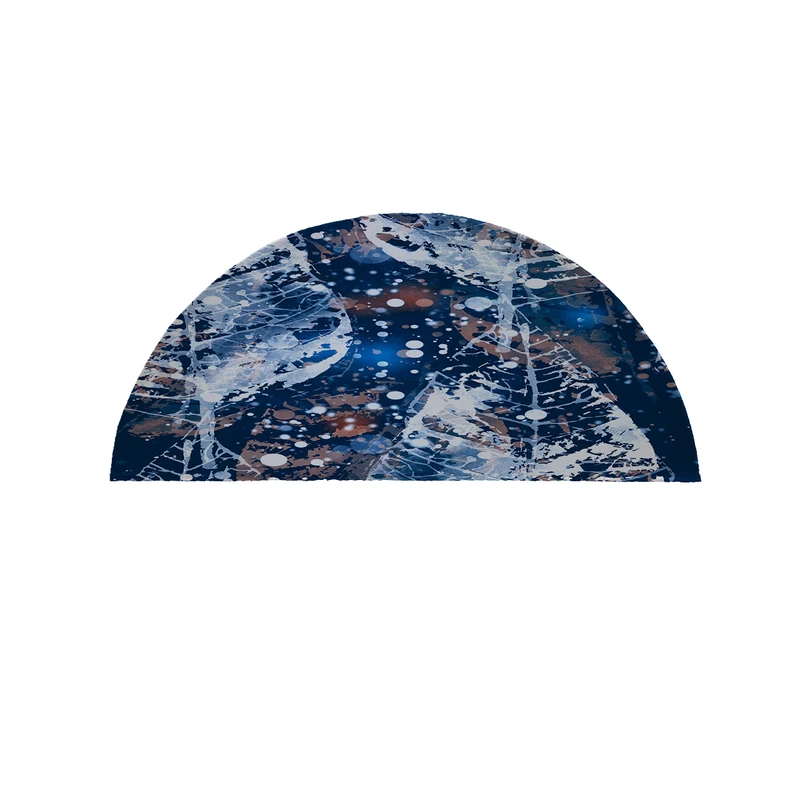 پادری مدل نیم دایره طرح ابروبادی کد 9245 سایز 90×45 سانتی متر