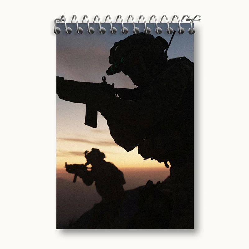دفتر یادداشت 50 برگ خندالو مدل کال اف دیوتی (Call of duty) کد F297