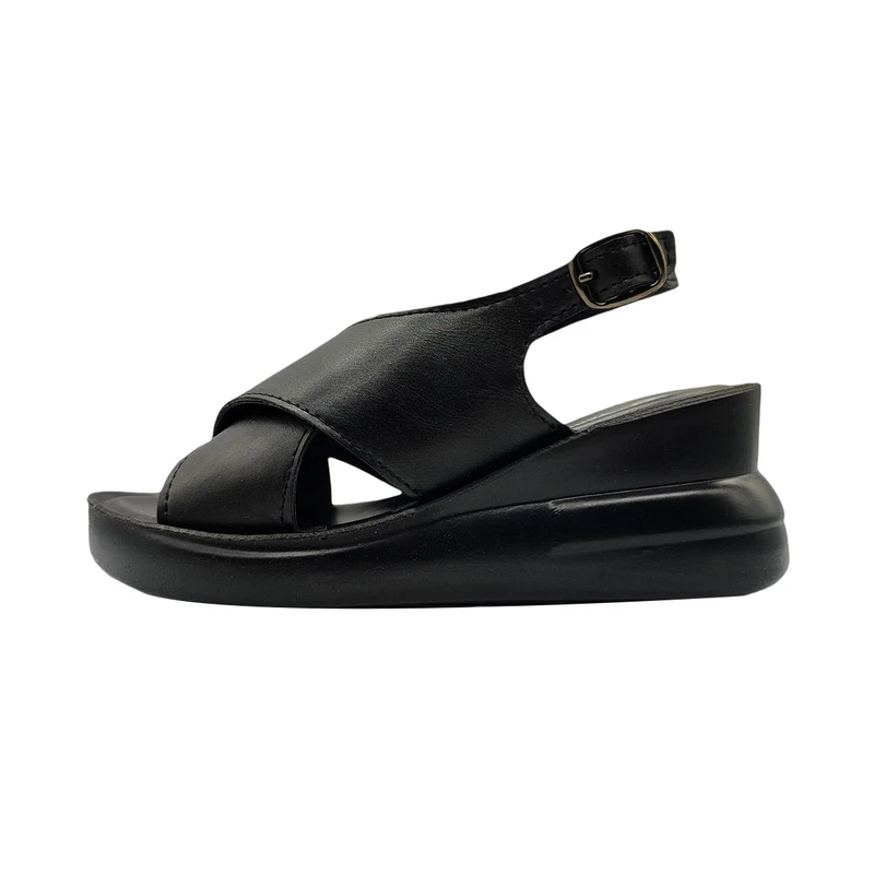 صندل زنانه مدل 24201 رنگ مشکی