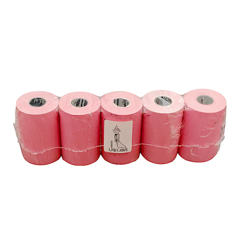 کاغذ پرینتر حرارتی پایتخت رول مدل Pu80mm بسته 5 عددی