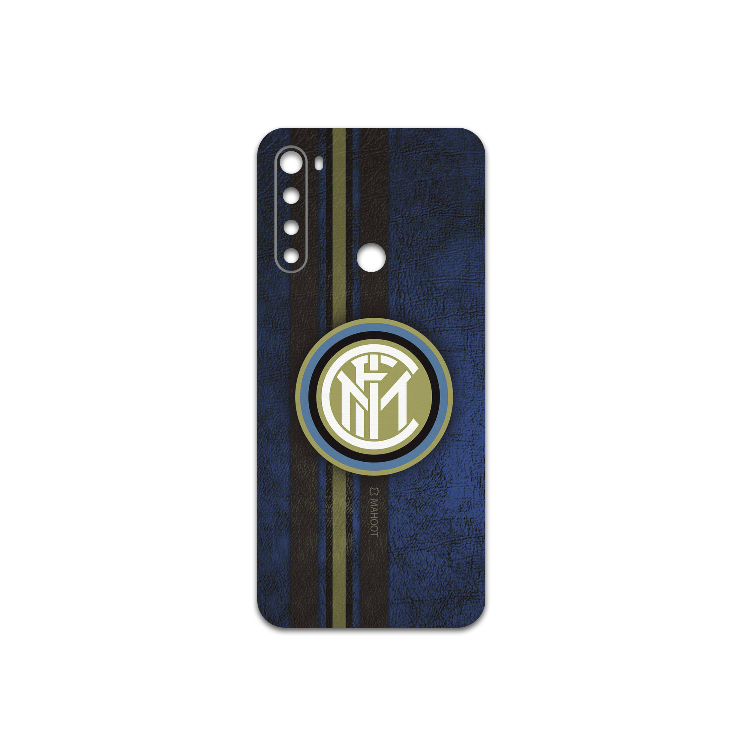 برچسب پوششی ماهوت مدل Inter-Milan-FC مناسب برای گوشی موبایل شیائومی Redmi Note 8T