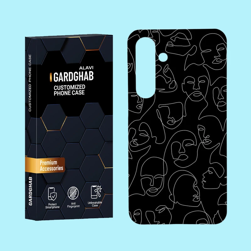 کاور گارد قاب مدل ساده و مینیمال مناسب برای گوشی موبایل سامسونگ Galaxy S24 Plus