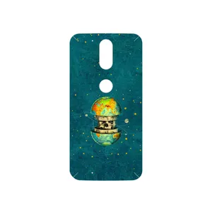 MAHOOT Collage of Earth Face Cover Sticker for Motorola Moto G4