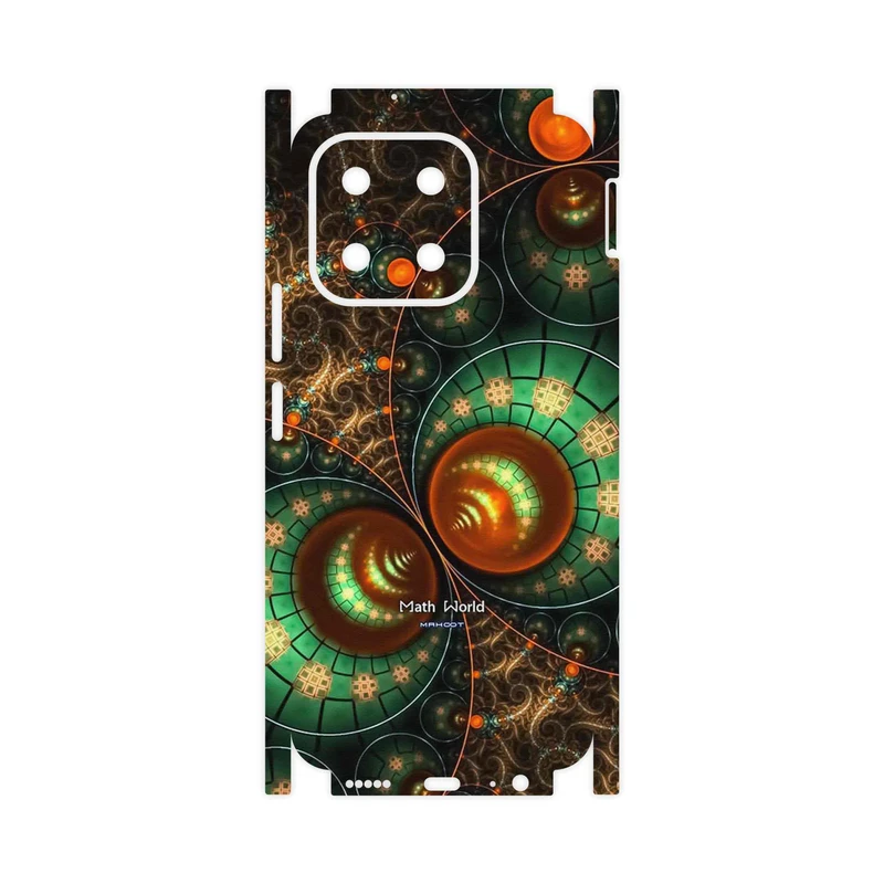برچسب پوششی ماهوت مدل Mathematical Geometric Shape 3-FullSkin مناسب برای گوشی موبایل آنر X6b