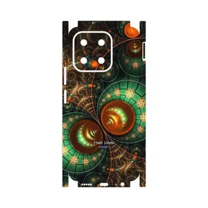 MAHOOT Mathematical Geometric Shape 3-FullSkin Cover Sticker for Honor X6b