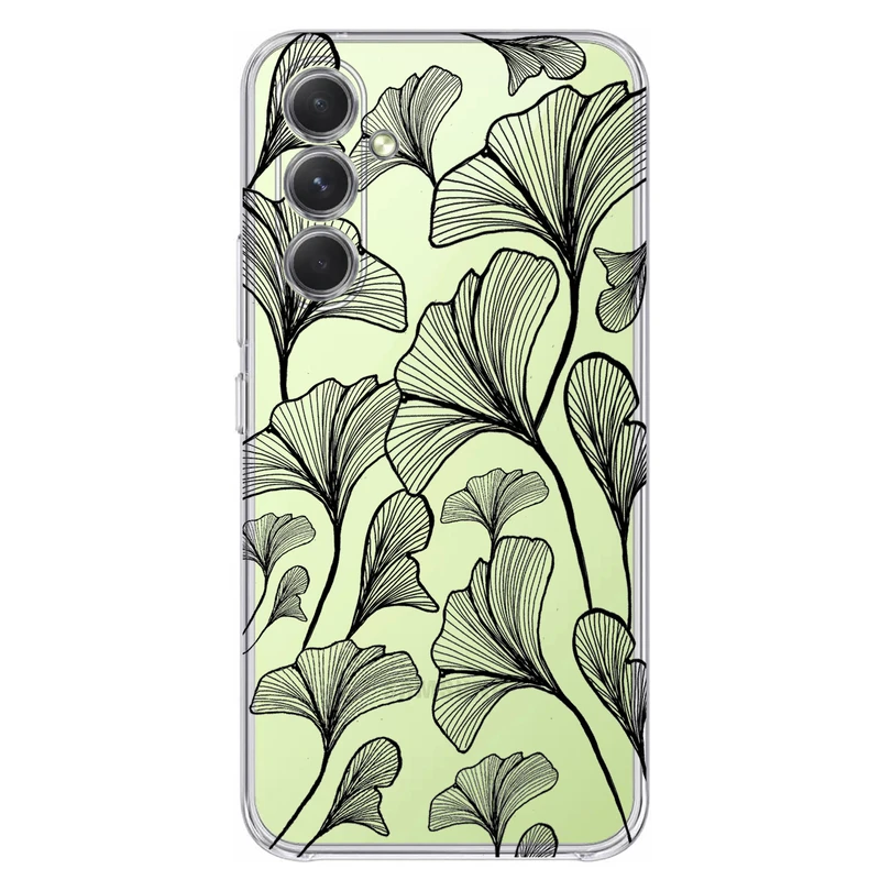 کاور مگافون طرح برگ مدل C51-B مناسب برای گوشی موبایل سامسونگ Galaxy A54