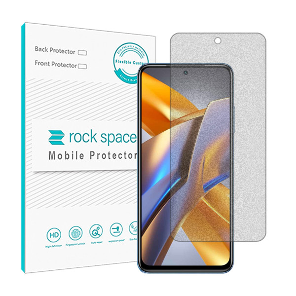 محافظ صفحه نمایش مات راک اسپیس مدل HyMTT مناسب برای گوشی موبایل شیائومی Poco M5s