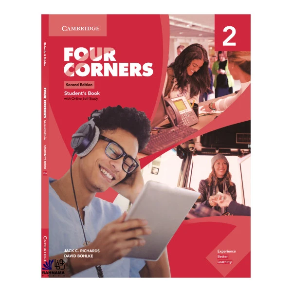کتاب FOUR CORNERS 2 اثر JACK C.RICHARDS AND DAVID BOHLKE نشر ابداع