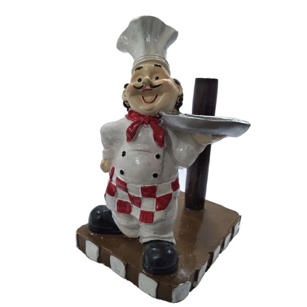 پایه رول دستمال کاغذی کد 040 طرح آشپز پایه رول دستمال کاغذی کد 040 طرح آشپز