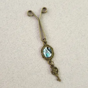 گیره روسری زنانه مدل پروانه كد SF129-BS