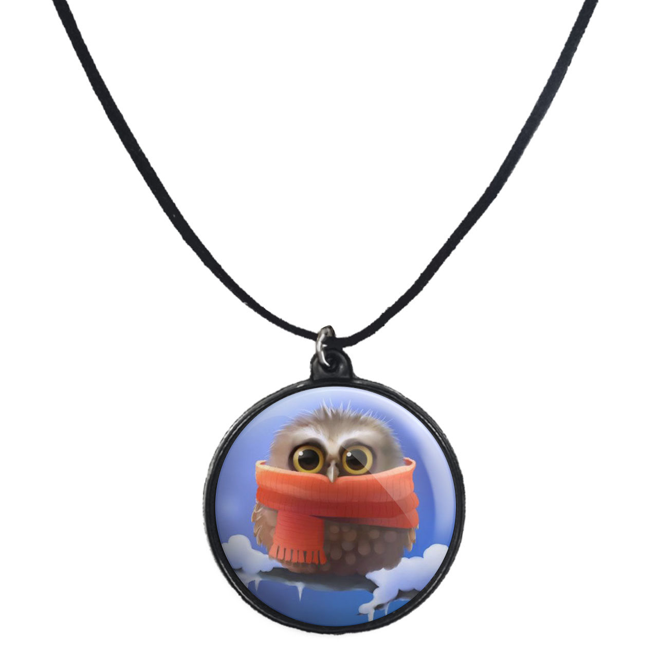 گردنبند پرمانه طرح حیوانات کیوت کد pmb.21516 مدل دو طرفه