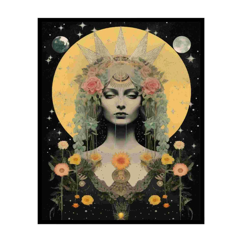 پوستر مدل پرتره زن