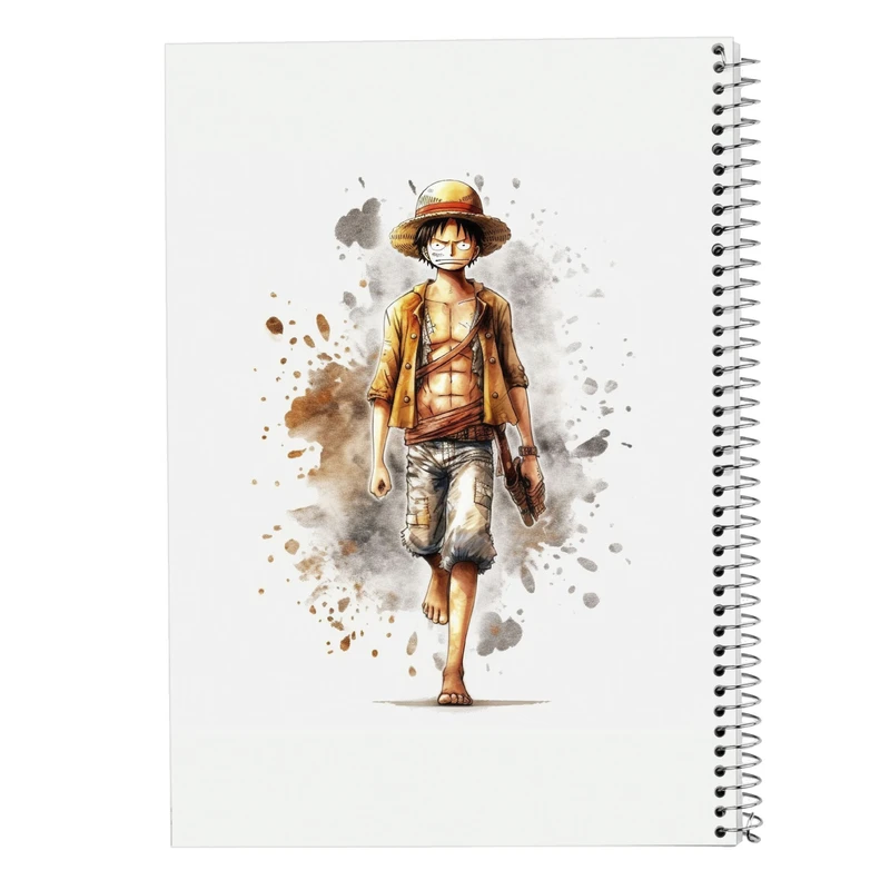 دفتر لیست خرید 50 برگ مدوپد مدل وان پیس One Piece کد DF10668