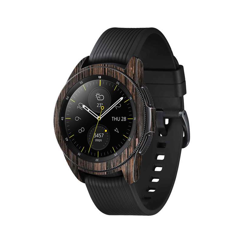 برچسب ماهوت طرح Burned-Wood مناسب برای ساعت هوشمند سامسونگ Galaxy Watch 42mm
