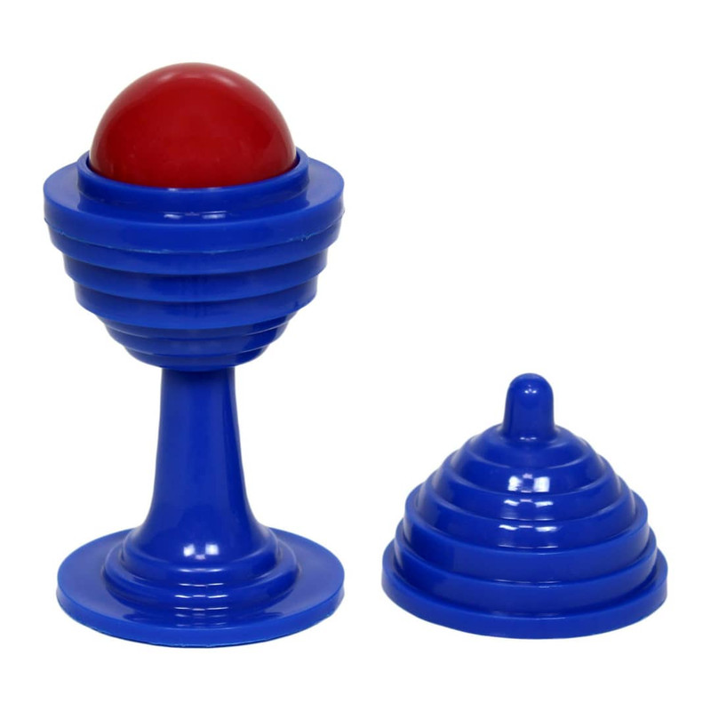 ابزار شعبده بازی مدل توپ و قندان و عصای جادویی کد AJ TP 02 مجموعه 2 عددی