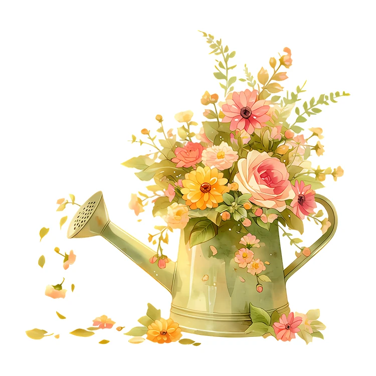 استیکر پارچه و لباس پاد آفرین مدل پینترستی گل کد S9189