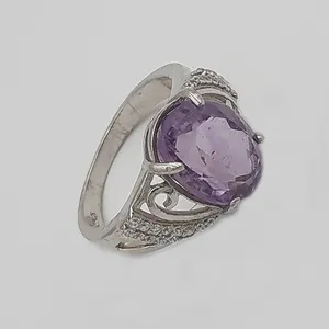 انگشتر نقره زنانه مدل 0015