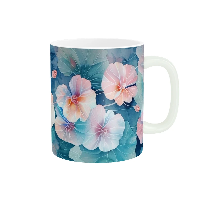 ماگ پاد آفرین مدل گل کد DKC1097