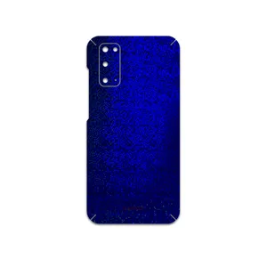 MAHOOT Blue-Holographic Cover Sticker for Samsung Galaxy S20