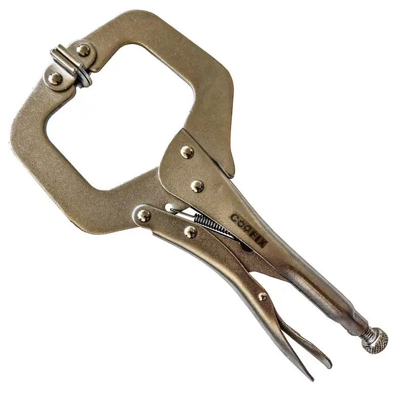 انبر قفلی ورق گیر فک لغلغه ای کافیکس مدل CFH - A09003-11 سایز 11 اینچ